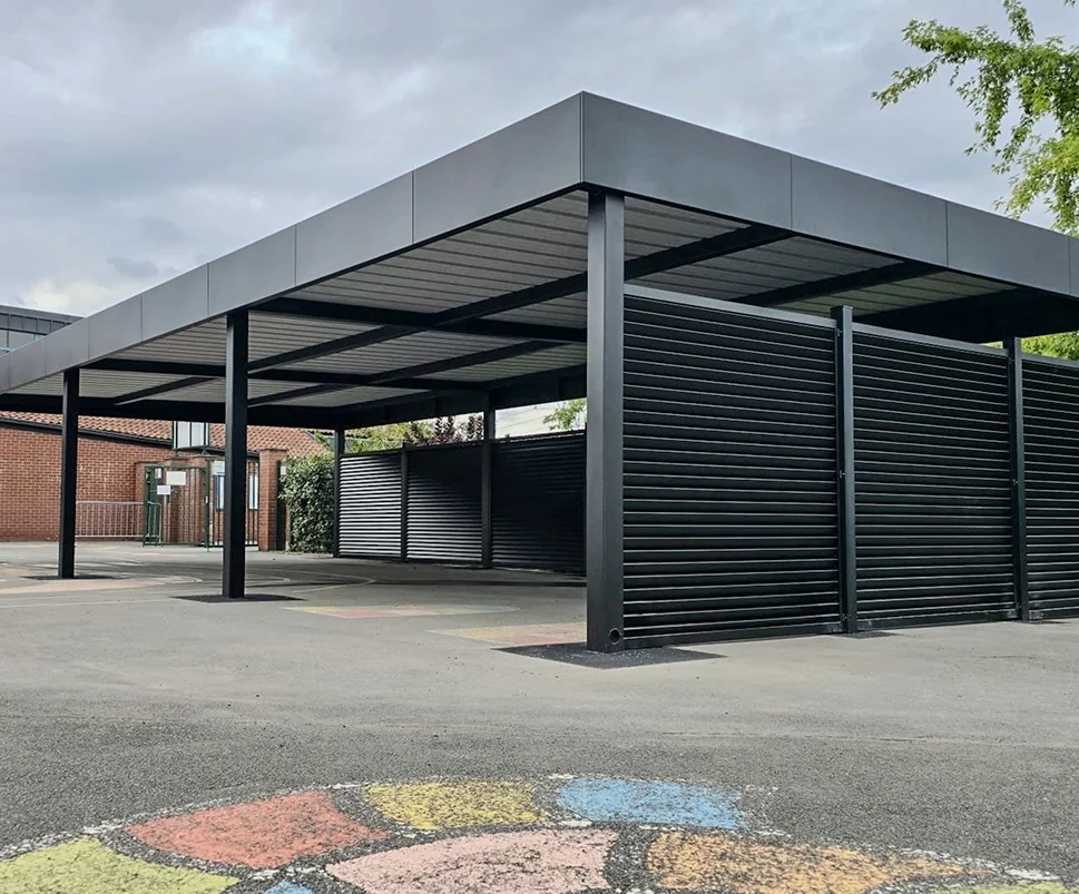 ABRII PREAU MODULEO ECOLE MERIGNIES newtech autoporté BRISE VUE SARLANDE (10) 2