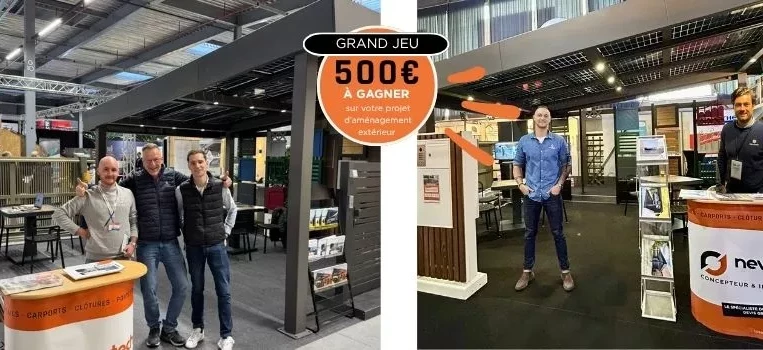 Affiche 82e Foire Expo Régionale de Douai 2026, du 5 au 14 septembre - Newtech Fermetures présent Hall 5000 stand K60